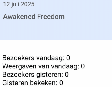 0 Bezoekers