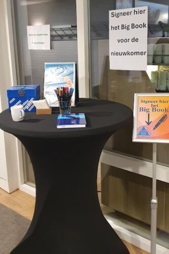 Het BB waar je een tekst in kon schrijven.